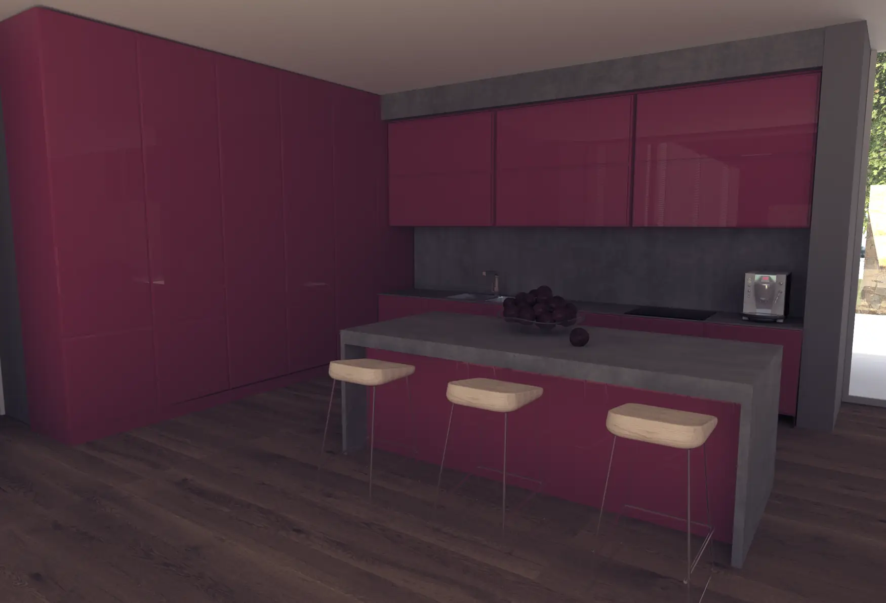 Casa El Escondite Vista cocina.RGB color