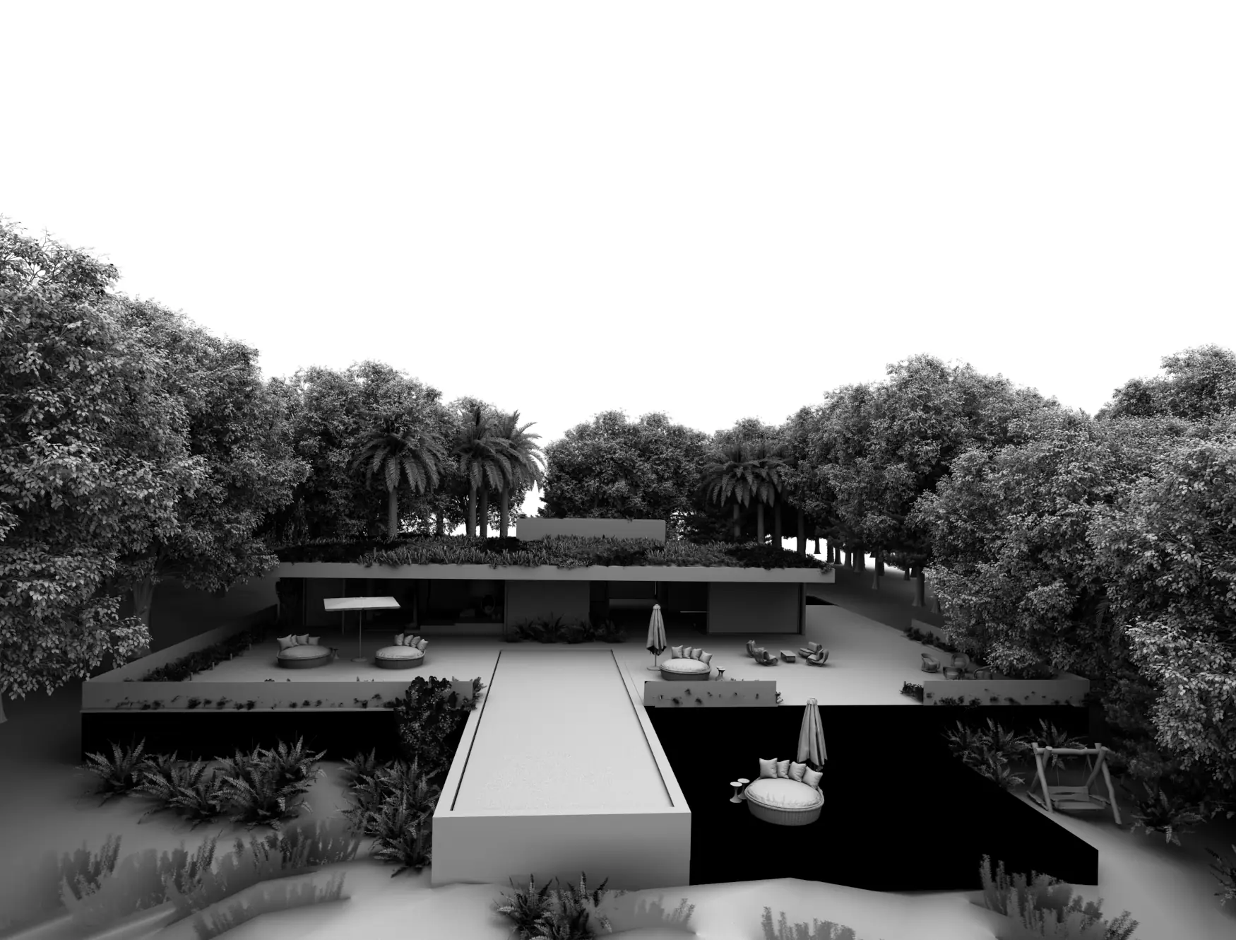 Casa Itaparica Vista del Entornor.VRayAO50